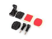 THZY Helmet Front Mount Kit Adjustment Curved Adhesive for Gopro Hero 1 2 3