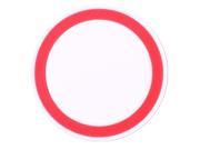 Qi Wireless Power Charger Mini Charge Pad for Samsung Galaxy S3 S4 S5 Note 2 White Red Round Pad