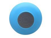 THZY Portable Car Bathroom Handsfree Wireless Bluetooth Speaker Blue