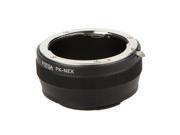 Fotga PK NEX Adapter Digital Ring for Pentax PK K Mount Lens to Sony NEX E Mount Camera for Sony NEX 3 NEX 3C NEX 3N NEX 5 NEX 5C NEX 5N NEX 5R NEX 5T NEX 6 NE