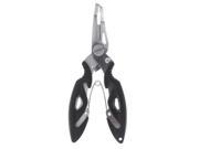 Stainless Steel Fishing Pliers Line Cutter Hook Tackle Tool Black
