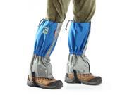 AOTU Outdoor Waterproof Windproof Gaiters Leg Protection Guard Skiing Hiking Climbing mountaineering Blue