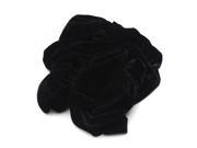 Universal Piano Stool Chair Cover Pleuche Decorated with Macrame 55 * 35cm for Piano Single Chair Black