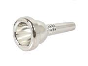 12C Small Shank Trombone Silver Mouthpiece New