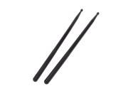 Pair of 5A Drumsticks Nylon Stick for Drum Set Lightweight Professional Black