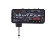 Vitoos Electric Guitar Plug Mini Headphone Amp Amplifier Heavy Rock Compact Portable