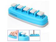Blue Piano Electronic keyboard Hand Finger Exerciser Tension Training Trainer