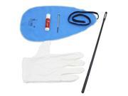 LADE Flute Cleaning Kit Set with Cleaning Cloth Stick Cork Grease Screwdriver Gloves