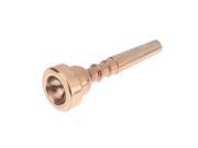 High quality Copper Alloy Gold plating 3C Trumpet Mouthpiece Durable Stylish Golden
