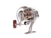 6BB Ball Bearings High Power Gear Spinning Spool Aluminum Fishing Reel SG1000 Silver