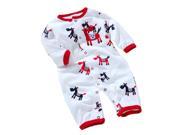 Baby Toddler Cotton Infant Jumpsuit Front Horse Red Pony 6 9 Months