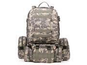 THZY 55L 3D Outdoor Molle Military Tactical Backpack Rucksack Trekking Bag Camping Digital Jungle