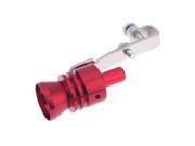 11×3cm Turbo Sound Exhaust Muffler Pipe Whistle Blow off valve BOV Simulator Whistle for 2000CC 2400CC L Red