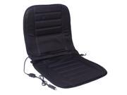 SODIAL 12V Car Front Seat Hot Cover Heater Heated Heat Pad Cushion Warmer Black