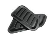 SODIAL rupeng 2x Car Decorative Air Flow Intake Scoop Turbo Bonnet Vent Cover Hood Fender New canbon
