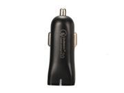 Qualcomm Certified Quick Charge QC 2.0 USB Car Cigarette Charger LED Adapter black