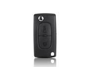 THZY 2 Buttons Case V2 Car Key Control Cover for PEUGEOT 207 307 308 407 607