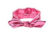 Pink Baby Girl Kids Stretch Knot Headband Hairband