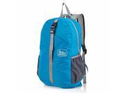 THZY Sunnybag Outdoor Packable Handy Backpack Foldable Lightweight Travel Bag Daypack blue
