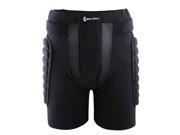 THZY WOLFBIKE Protective Gear Adult Hip Padded Shorts Skiing Skating Snowboard Impact Protection Black 3XL
