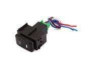 Red Pilot Lamp 4 Wired Fog Light Switch for Nissan Black