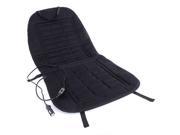 SODIAL Generic 12V Car Front Seat Hot Cover Heater Heated Pad Cushion Warmer Winter Black