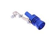 THZY 11.5×3.3cm Turbo Sound Exhaust Muffler Pipe Whistle Blow off valve BOV Simulator Whistle for 2000CC 2400CC XL Blue