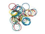 THZY 100 Pcs Colorful Rubber Bands for Tattoo Machine