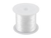 8.5M Long White Elastic Crystal String Cord Jewelry Beading Thread