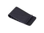 THZY Real Carbon Fiber Money Clip Business Card Credit Card Cash Wallet Matte