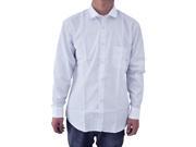 Men Shirts Fine grid Long Sleeve Man Dress Shirt Cotton Slim White Collar New Casual Social Shirt 8112 XXL