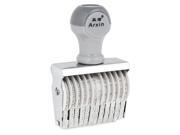 THZY Arxin 12 Band Self Inking Rubber Stamps Numbering Machine Off White
