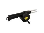 BBQ Starter Blower Wind Barbecue Grill Fire Hand Crank New