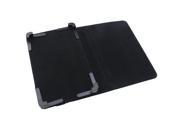 THZY Lmitation Leather Stand Cover Case for 7 Inch Android Tablet PC Black