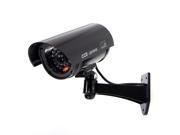 4 Pack Outdoor Fake Dummy Security Camera with Blinking Light CCTV Surveillance Black