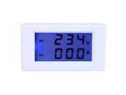 THZY D85 2042 AC80 300V 0 100A Voltmeter LCD Digital Voltage Meter White