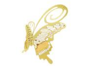 THZY Bookmark Bookmark Metal Butterfly Butterfly Book Reading Help Gift Gold
