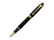 THZY Fountain Pen Jinhao 450 black with gold broad nib