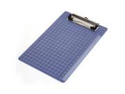 Pad Clip Holder Folder Plastic Clipboard Blue for paper A5