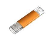 32GB USB Memory Stick OTG Micro USB Flash Drive Mobile PC gold