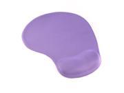 THZY Office Laptop PC Silicone Gel Wrist Rest Support Mouse Pad Mat Purple