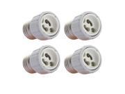 THZY 4x E27 to GU10 LED light socket adapter socket adapter lamp bulb Converter White