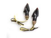 THZY 2 x 1W 14 LED Turn Signal Lights 12V Flashing Light for Motorcycle Yellow