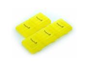 TangsFire 5pcs new Plastic Case Holder Storage Box for AA AAA Battery Yellow