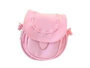 New Fashion Mini Travel bag Shoulder bag PU Leather Messenger Bag Ladies Drawstring Bag Pink