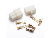 set 3 pin plug connector tab 6.3 mm motorcycle scooter car