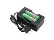 Tangsfire 18650 3600mah 3.7V Rechargeable Li ion Battery 1 Pair 1Pc Charger
