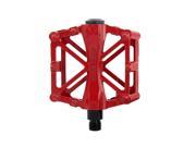 THZY basecamp lightweight alloy ball bearing Pedal Red