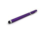 2 in 1 Metal Ink Touch Screen Stylus Pen For iPhone 5S 5C 6 Samsung Galaxy S5 4 Note 4 purple