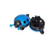 THZY Ladybug shaped bike bell blue